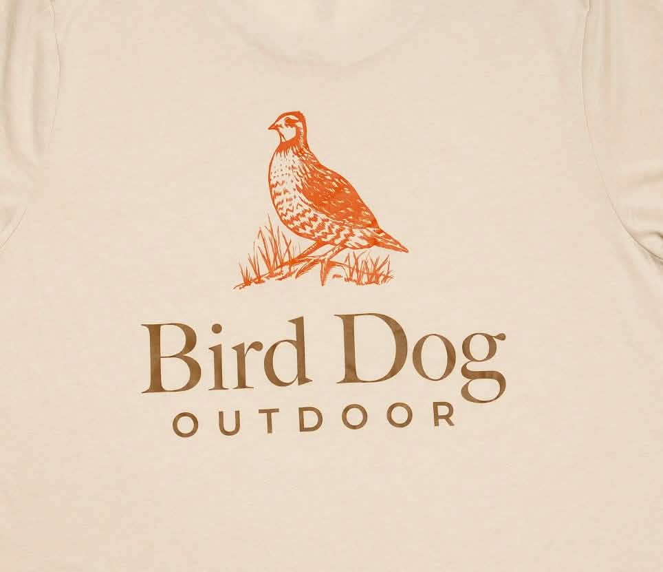 Bird Dog Outdoor Traditional Logo T-Shirt