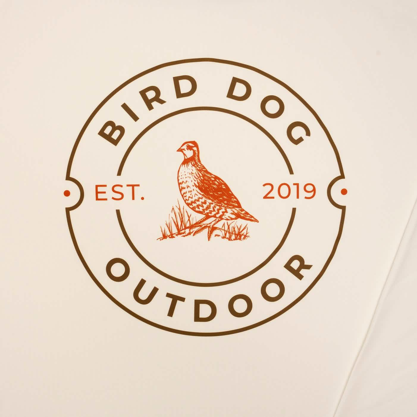 Bird Dog Outdoor Round Logo T-Shirt