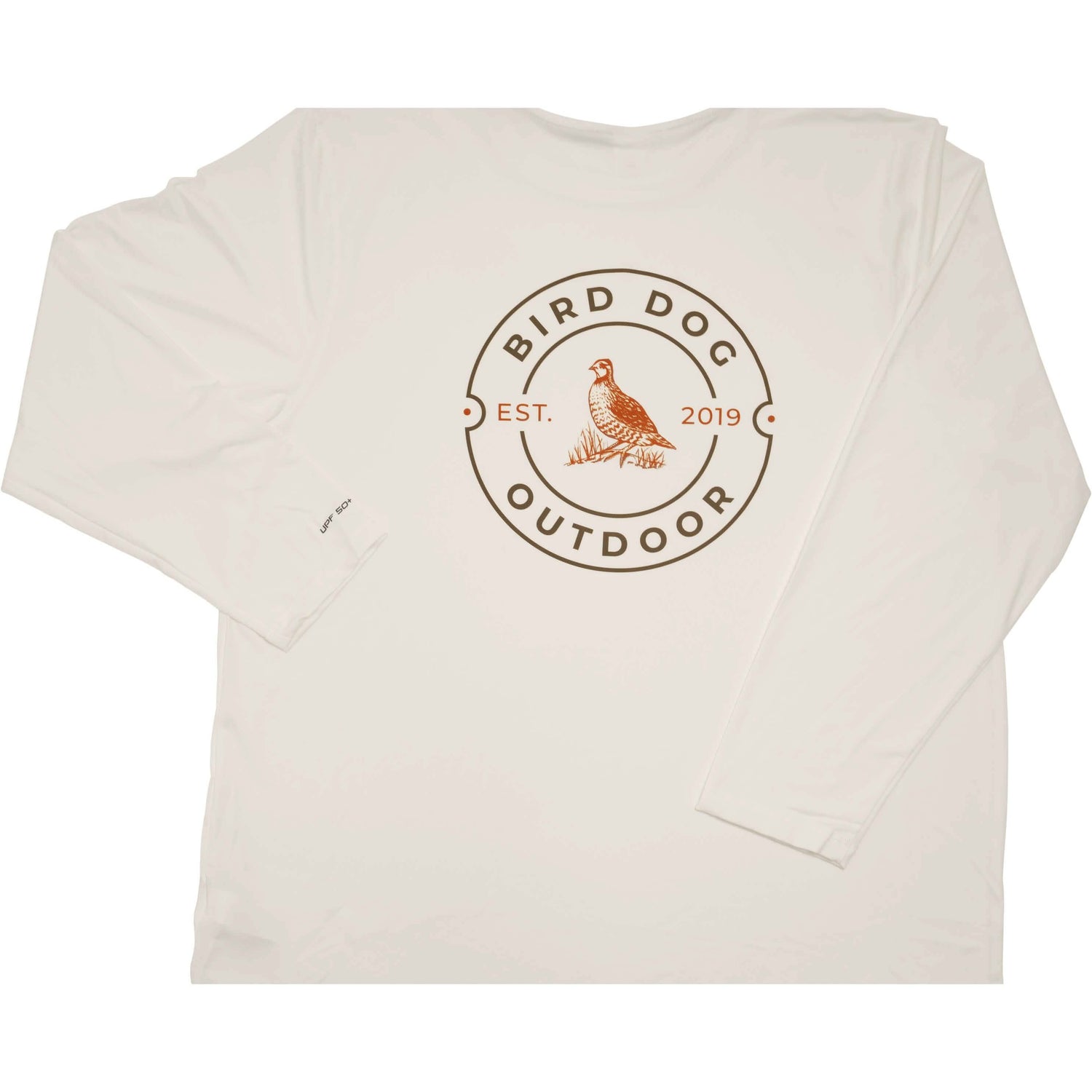 Bird Dog Logo UPF 50 Suntech Performance Long Sleeve Shirt